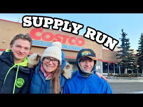 Winter Supply Run in Alaska | Costco & Stocking Up
