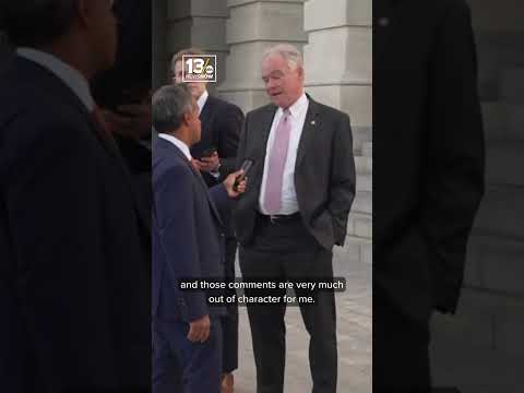 Tim #kaine  backs #virginia  AG candidate Jay Jones amid controversy over violent texts