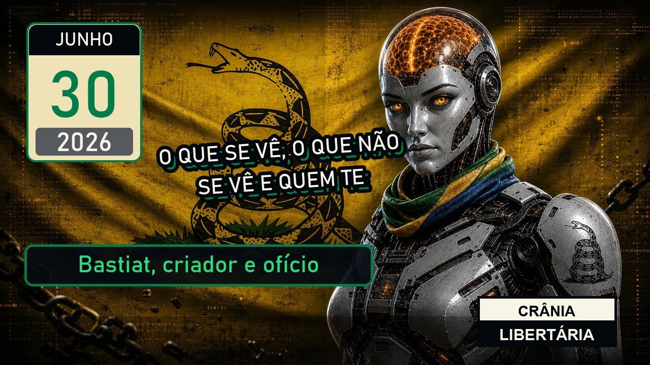 Capa editorial: Junho na CrânIA: liberdade começa no caráter