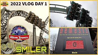 Alton Towers 2022 VLOG Day 1 - New Rides plus Cade Rides ALL the big rides now he's at 1.4m!