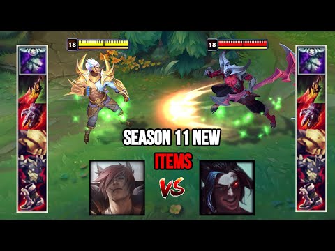 SETT vs KAYN S11 NEW ITEMS FULL BUILD FIGHTS & Best Moments!