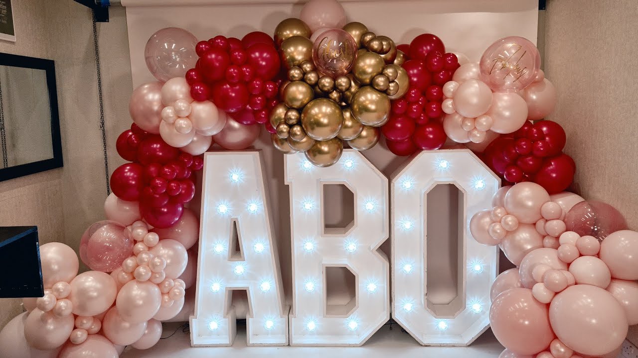 Watch video Diy Balloon Garland With Lights || Party Decorate With me Now Diy Balloon Garland With Lights || Party Decorate With me