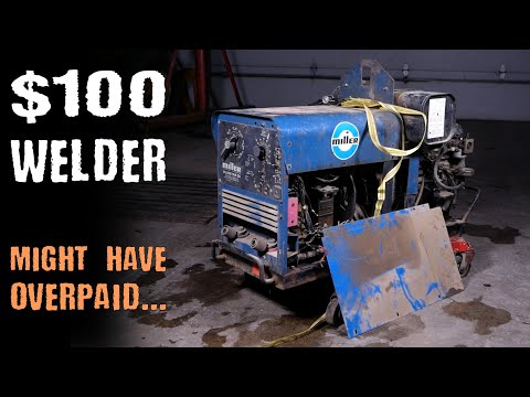 I Bought a Broken Portable Welder - Can I Fix It? | Miller Bluestar 2E Part 1