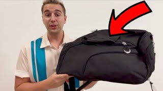 Kuston Sports Gym Bag with Shoes Compartment & Wet Pocket Gym Overnight Duffel, Men & Women - Review