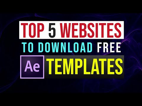 Top 5 free after effects template download websites