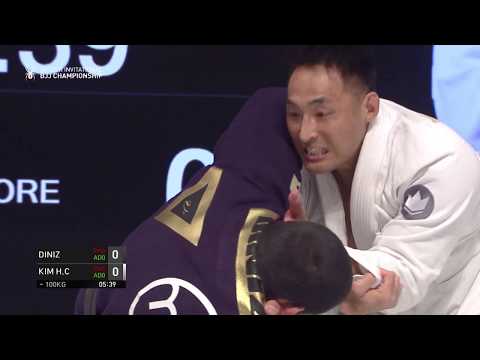 (EN)2019 SPYDER INVITATIONAL BJJ CHAMPIONSHIP Qualifier_-100kg Quarter Final 4 : M.Diniz VS HC Kim
