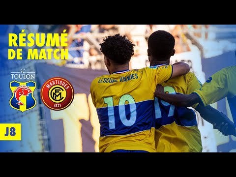 Résumé de match 21/22 - J8 : SC Toulon vs Martigues FC (0-1)