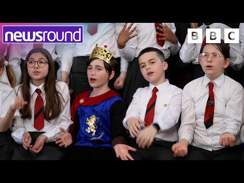 King Charles Coronation: New Song by Children Composed to Mark Event | Newsround