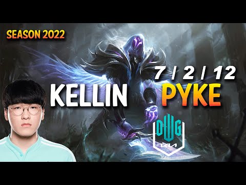 DK Kellin PYKE vs TAHM KENCH Support - KR Ranked
