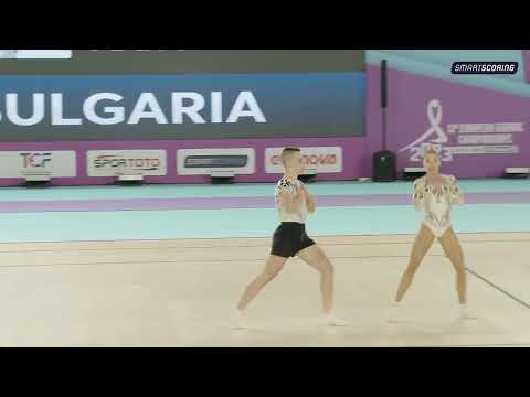 Mixed Pair (BULGARIA) 13th European Aerobic Championships Antalya 2023