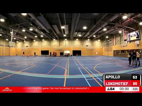 Lokomotief vs Apollo NBB U18 eredivisie, 13 februari 2022