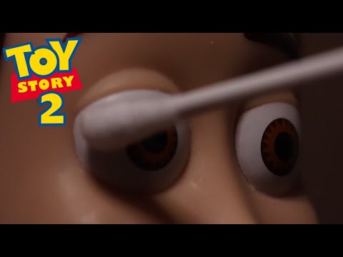 Live Action toy story 2 fixing woody scene Remake