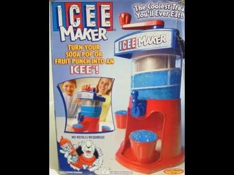 Oh Say Can Icee - Spin Master's Icee Maker - YouTube