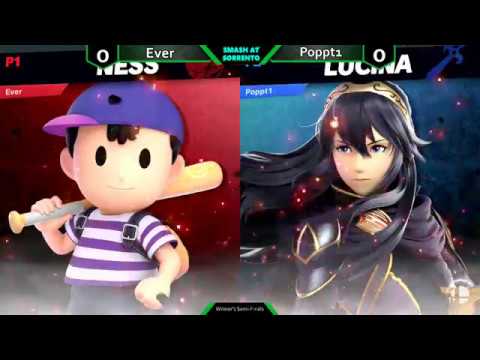 Smash at Sorrento #2 - Winners Semis - Ever (Ness) vs Poppt1 (Lucina)