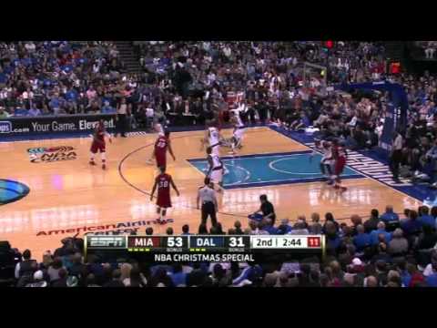 Lebron James 2011 2012 Game 1 Miami vs Dallas 12 25 2011