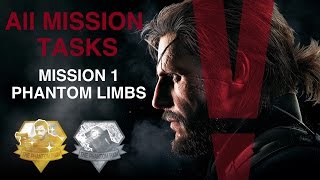 Metal Gear Solid V: The Phantom Pain - All Mission Tasks (Mission 1 - Phantom Limbs)