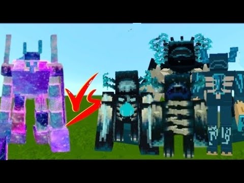 Galaxy Golem vs All Wardens 😱 / Who Will Win?