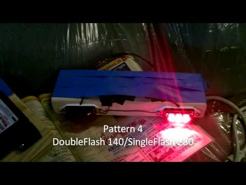 Whelen UHF2150A Headlight Flasher Demo