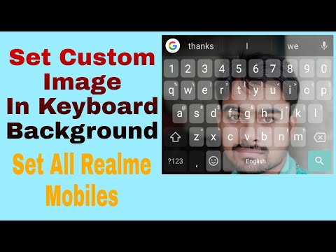 How To Set Custom Image In Keyboard Background | Technical Nasim