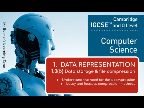 IGCSE Computer Science 2023-25 - (1) Data Representation - 1.3(b) Data Compression