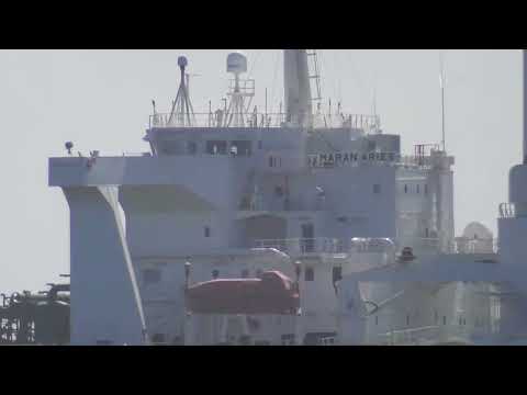 Part 2. MARAN ARIES in Rotterdam port Aug 2023.