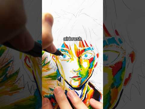 Coloring with BLO-PEN Markers!! 👀🎨 #markers