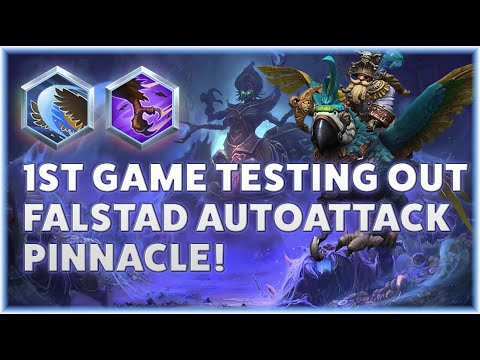 Falstad Gust - FIRST GAME TESTING OUT FALSTAD AUTOATTACK PINNACLE! - Grandmaster Storm League
