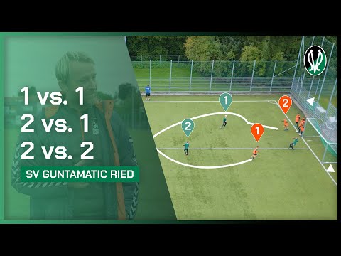 Torschuss mit anschließendem Umschaltspiel | SV Guntamatic Ried