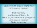 Roy Orbison - Let's Make A Memory Lyrics