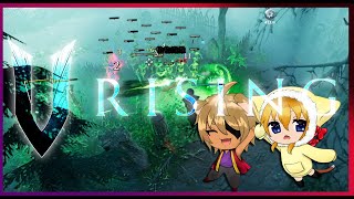 【V Rising】4日目は墓場で運動会 - 2人で遊ぶ吸血鬼サバイバル･クラフト【日本語化】