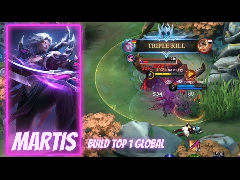 19 Kills ! Very Aggressive Martis ( One Hit Delete ) | Mobile Legends