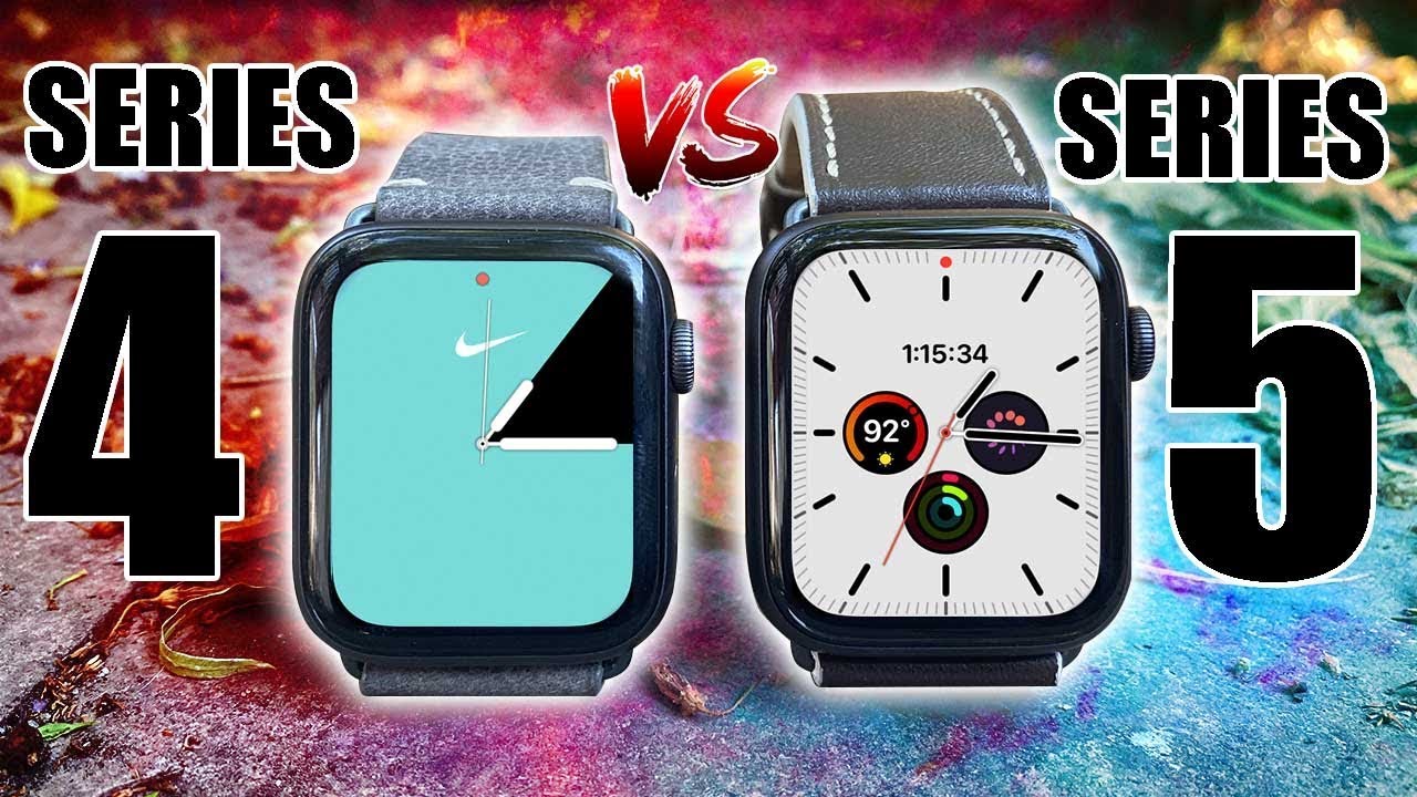 Apple Watch Series 5 vs Series 4 - Speed Comparison Review