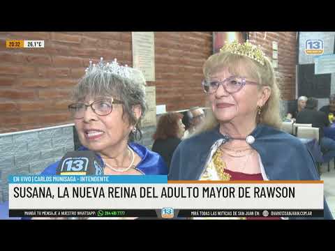 Susana y Olga, las nuevas reina y virreina del adulto mayor de Rawson