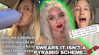 "MONAT WITCH' says Halloween is for HARVESTING CHILDREN + HAS JOINED A NEW SCAM