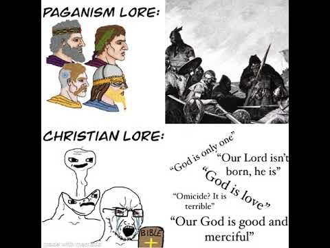 People are taking this a little too seriously (Paganism vs Christian)