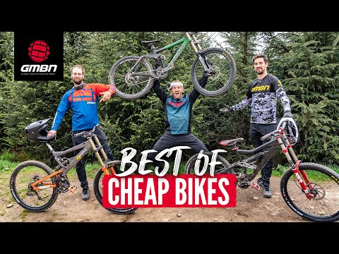 Best Of GMBN Cheap Bike Challenges | Sketchy Bikes, Pro Riders, Massive Jumps | 1hr+ MTB Compilation