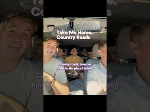 Take Me Home, Country Roads - John Denver (BYU Vocal Point cover) #shorts #takemehomecountryroads