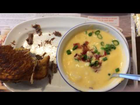 Bob Evans Review: Pot Rost Sandwich Potato Soup