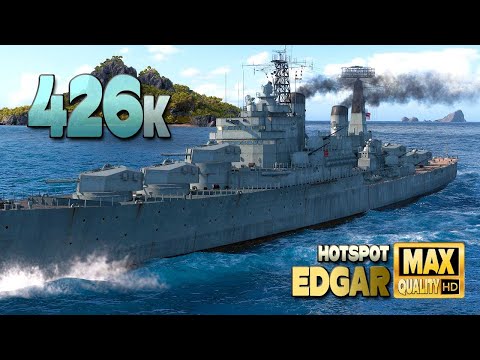 Super cruiser Edgar dominates Arms race - World of Warships