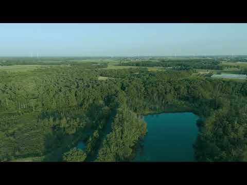 Dronevideo Wernhout the Netherlands
