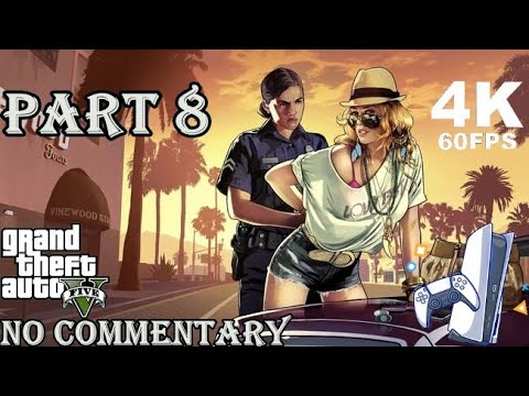 Grand Theft Auto 5 Gameplay Walkthrough Part 8 - (PS5 4K-60FPS)