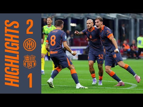 HOME VICTORY AND FIRST TIMES AT SAN SIRO 🖤💙 | INTER 2-1 SASSUOLO | SERIE A 25/26 HIGHLIGHTS ⚫🔵