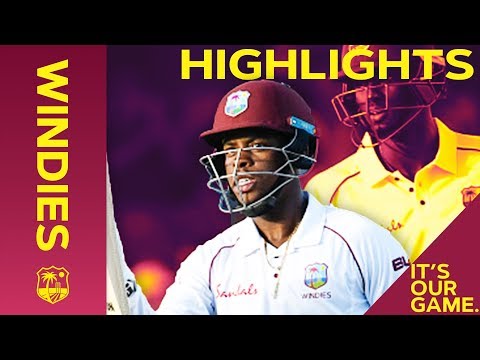 Hetmyer Unbeaten Despite Anderson Surge | Windies vs England 1st Test Day 1 2019 - Highlights