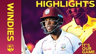 Hetmyer Unbeaten Despite Anderson Surge | Windies vs England 1st Test Day 1 2019 - Highlights video