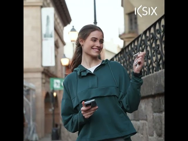 Ksix Mytag Localizador de Objetos con Altavoz Integrado IP66 Blanco video