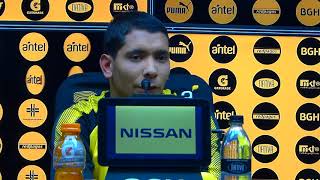 Palacios: las palabras del goleador post partido