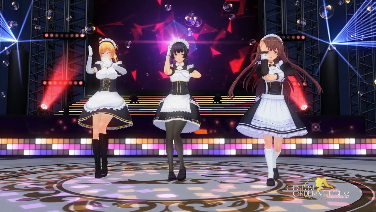 カスタムオーダーメイド3D2 ダンスムービー 第1弾 Night Magic Fire