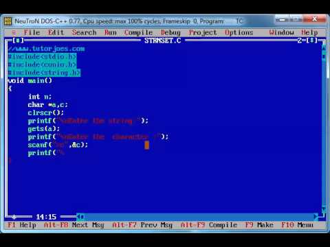 Basic Program In C In Tamil