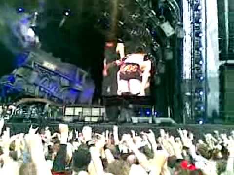 AC/DC - Angus Young striptease Helsinki Finland 17.6.2009