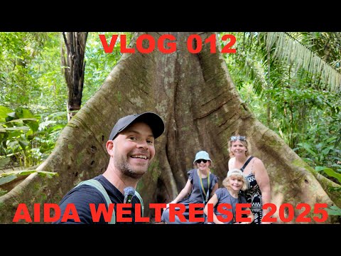 Aida World Cruise 2025 - VLOG 012 - Costa Rica Puntarenas - Pacific Coast